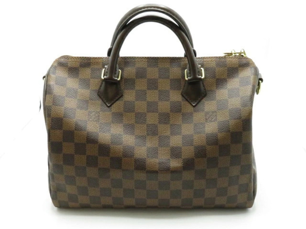LOUIS VUITTON Speedy Bandouliere Shoulder Bag Damier